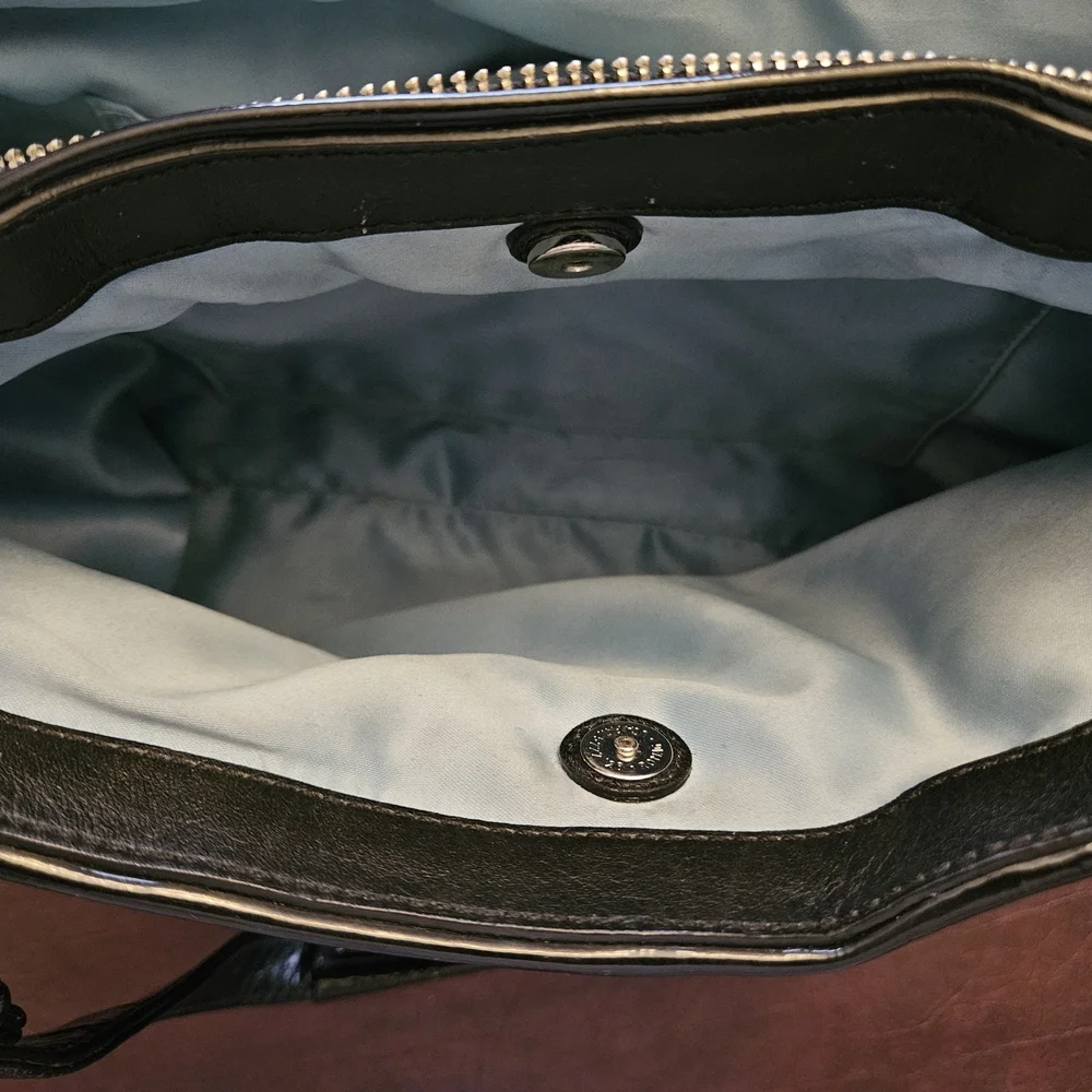 Coach Cricket Vintage 2009 Medium Black Satchel - Picture 12 of 17